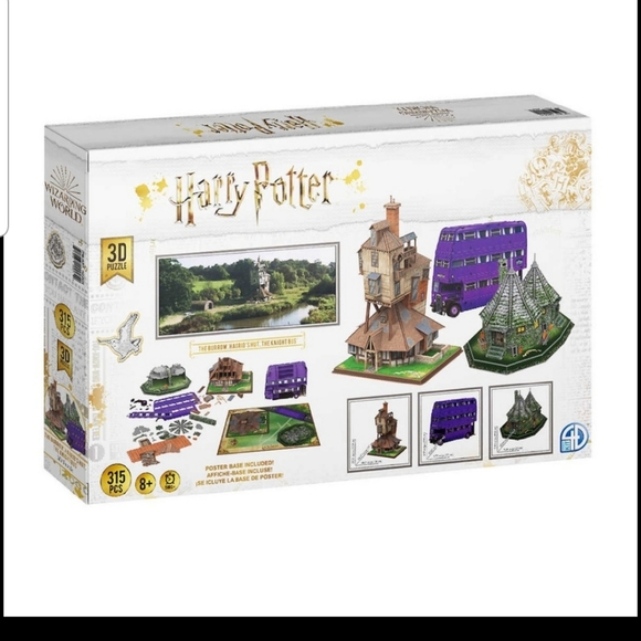 Harry Potter 3D Puzzle Toys Harry Potter 3d Puzzle The Burrow